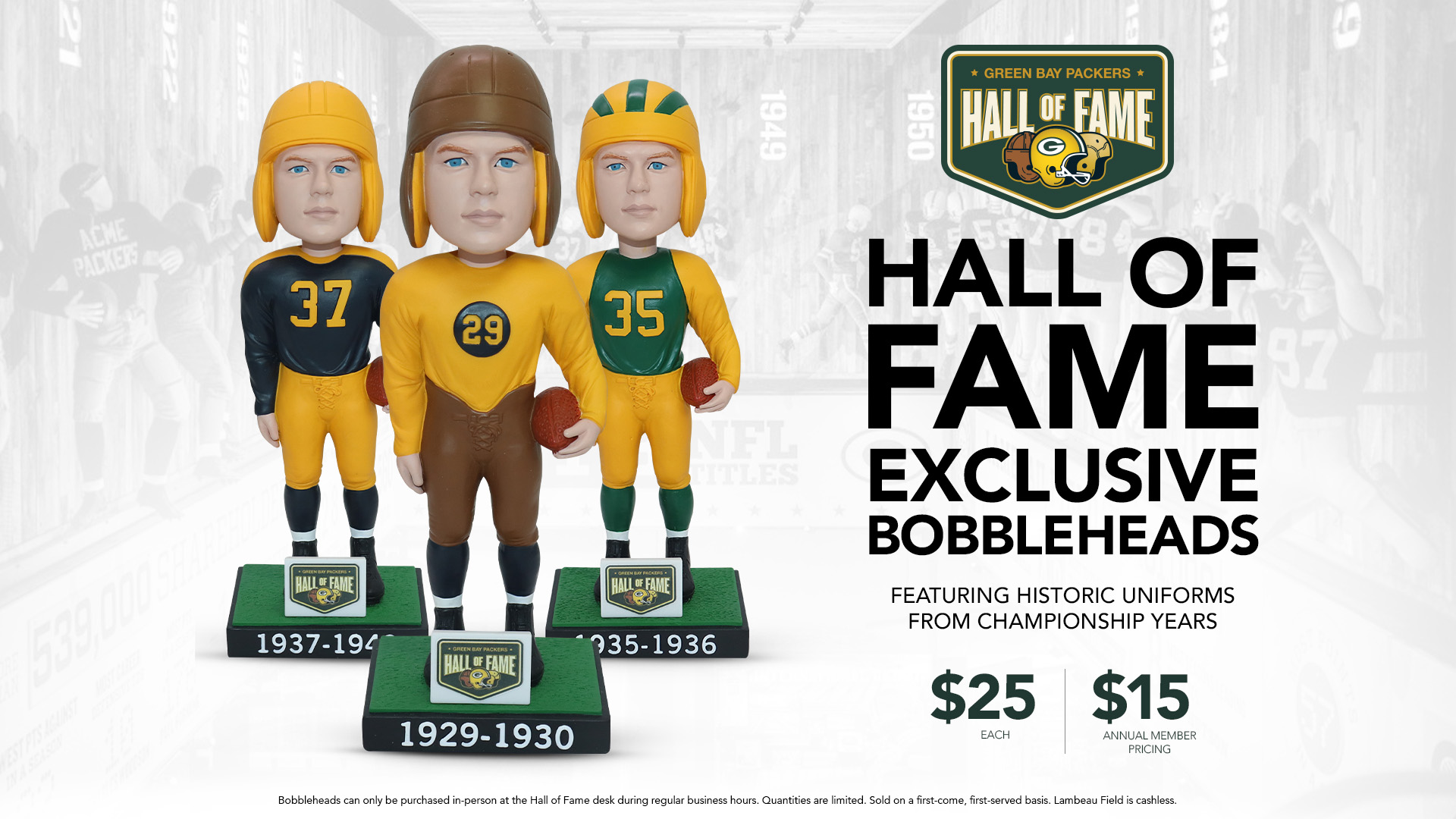 8354 Packers25_HOF_BobbleheadSales_Social_1920x1080 8354 Packers25_HOF_BobbleheadSales_Social_1920x1080