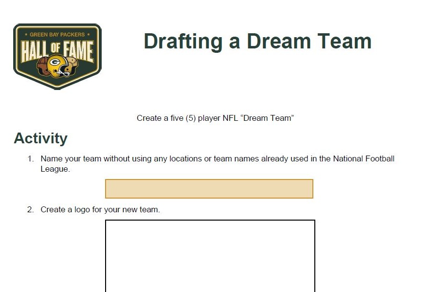 Drafting a Dream Team